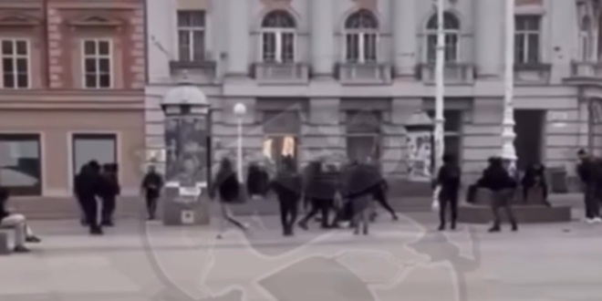 VIDEO: TUČNJAVA U CENTRU ZAGREBA 'Sukob mlađih BBB-ovaca i učenika iz Splita'