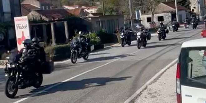 VIDEO Moto karavana 'Zajedno u ratu, zajedno u miru' krenula prema Vukovaru