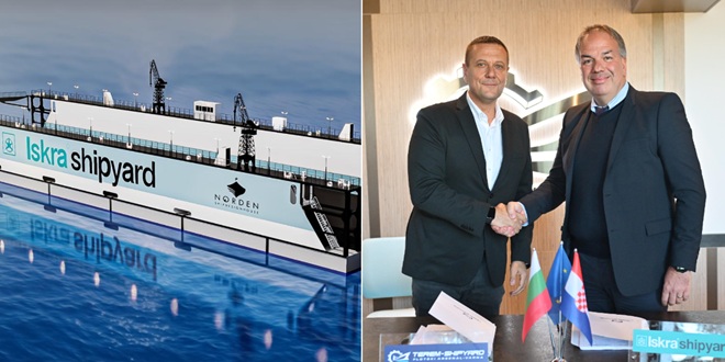 Iskra brodogradilište Šibenik ugovorila gradnju novog hibridnog plutajućeg  doka