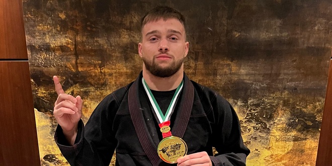 JIU JITSU ACADEMY SPLIT PONOVO NA KROVU SVIJETA Duje Nizić svjetski prvak