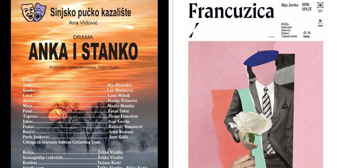 NOĆ KAZALIŠTA U GATIMA Gostuju HNK Split i Sinjsko pučko kazalište