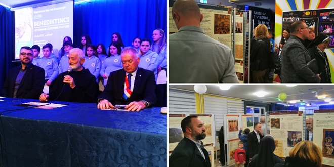 Uz sjećanje na žrtvu Škabrnje: Otvorena izložba 'Benediktinci i stvaranje europske kulture'