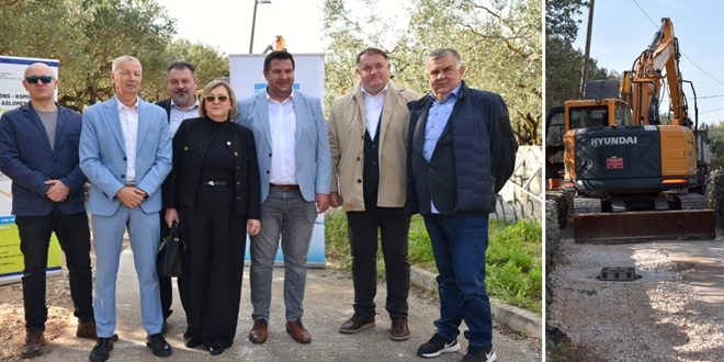 Svečano otvoreni radovi na izgradnji vodoopskrbne i kanalizacijske mreže na području Kaštela u drugoj fazi aglomeracije Kaštela - Trogir