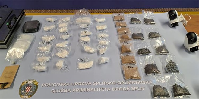 VIDEO  Pronađeno i oduzeto ukupno tri kilograma heroina i kokain