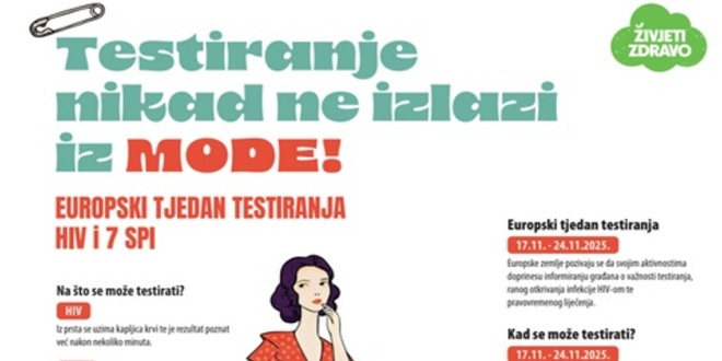 Europski tjedan testiranja na HIV i 7 SPI