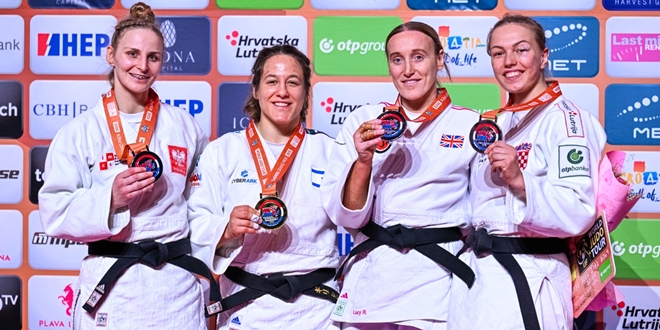 JUDO Na krilima navijača Oberan osvojila još jednu medalju za Hrvatsku!