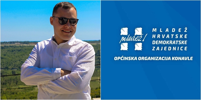 Nino Klečak novi predsjednik Mladeži HDZ-a Konavle