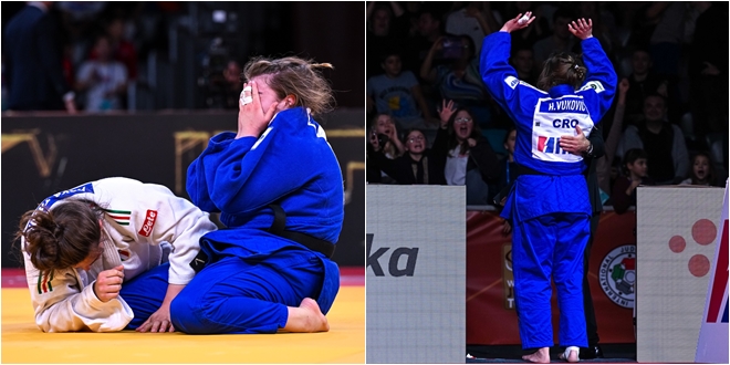 JUDO Helena Vuković upotpunila hrvatske medalje u Areni Zagreb!