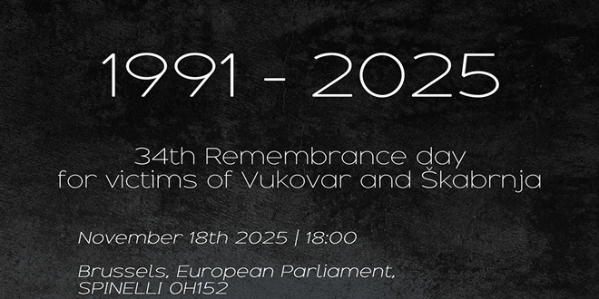 U Europskom parlamentu sveta misa u spomen žrtvama Vukovara i Škabrnje