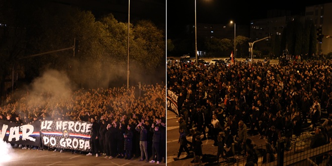 FOTOGALERIJA Pogledajte kako je bilo na Torcidinom mimohodu