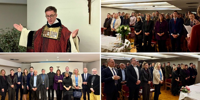 FOTO Sveta misa u Europskom parlamentu povodom Dana sjećanja na žrtve Domovinskog rata i Dana sjećanja na žrtvu Vukovara i Škabrnje