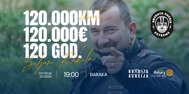 ČETVRTAK Ne propustite predstavljanje humanitarnog projekta kojim će Splićani dobiti 'magnet'