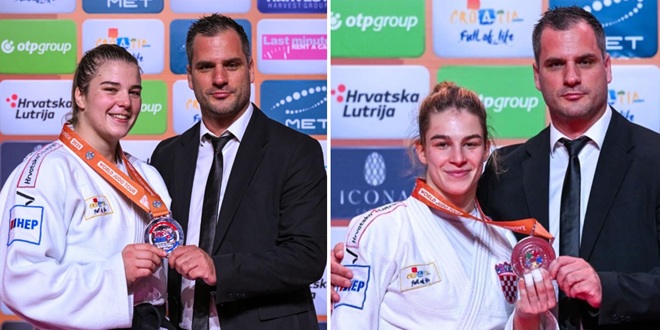JUDO Ana Viktorija Puljiz srebrena a Helena Vuković brončana na Grand Prix Zagreb