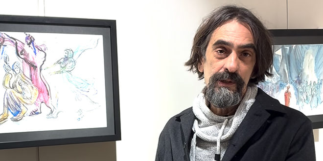 VIDEO: Umjetnik Petar Grimani najavio intrigantnu izložbu za sutra: Dioklecijan - Tijardović - Grimani