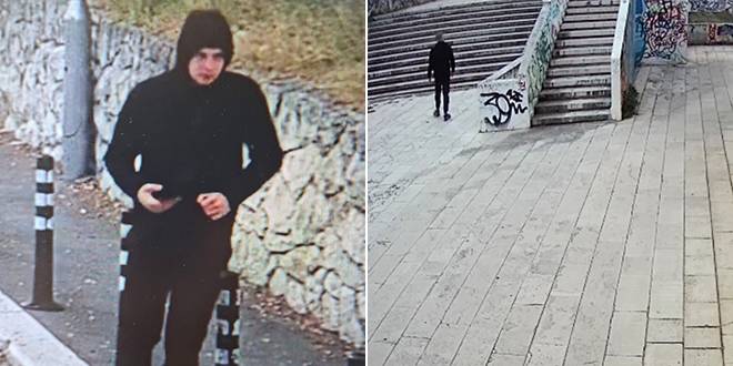 Splitska policija traži ovog muškarca zbog grafita na Pavičićevoj zgradi. Prepoznajete li ga?