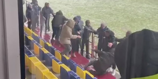 VIDEO: Tučnjava na tribini nakog ludog preokreta u dvoboju 1. NL