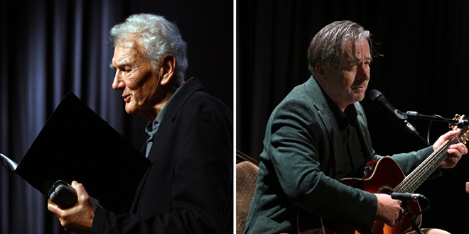 FOTO U Hrvatskom domu upriličena poetsko-glazbena večer Enesa Kiševića i Damira Tomića Madune