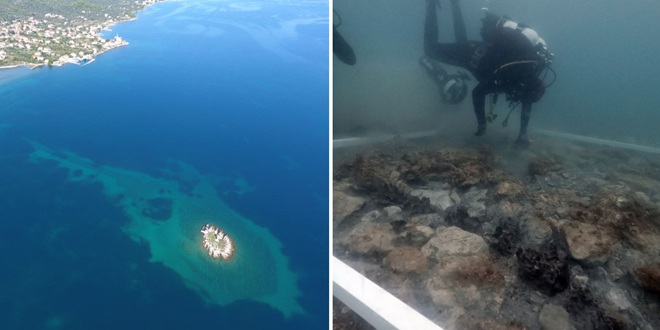 FOTO/VIDEO Otkriveno potopljeno neolitičko nalazište kod Neviđana