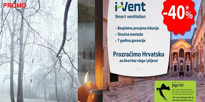 'Rekuperacija: Krajnje rješenje za vlagu i plijesan... i prvi sustav koji suši zidove, a ne vaš novčanik'. Iskoristite akciju: -40 % do kraja prosinca