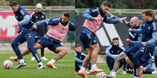 Hajduk krenuo s pripremama za Varaždin