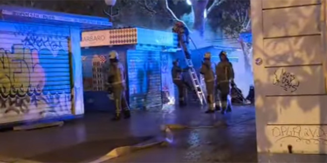 Zbog požara na splitskom Pazaru uhićen muškarac