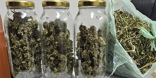 Pretragom kuće u Pločama pronađena marihuana