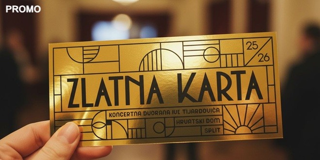 ZLATNA ULAZNICA Poseban božićni poklon za dvoje Koncertne dvorane Ivo Tijardović