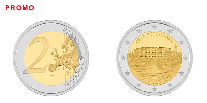 Nova prigodna kovanica slavi simbol Pule - Arenu