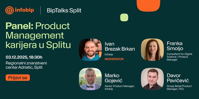 BipTalks Product Development Meetup iduće srijede u Splitu