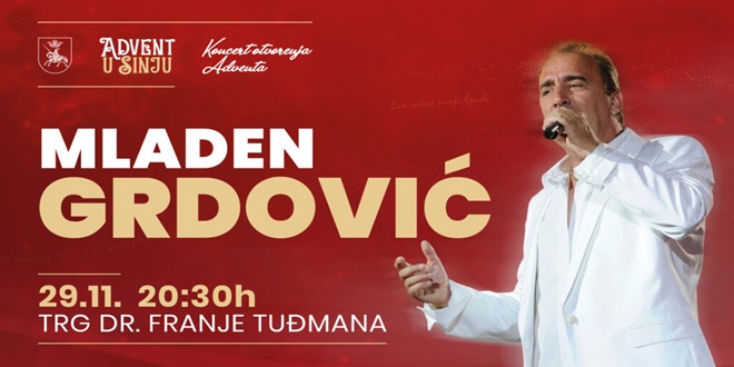ADVENT U SINJU Spektakularni početak uz Mladena Grdovića