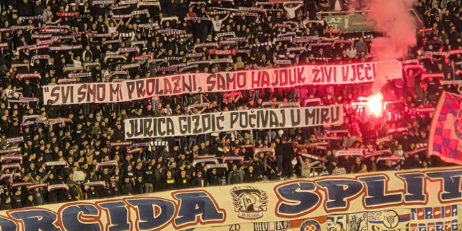 Torcida odala počast preminulom Hajdukovom kroničaru