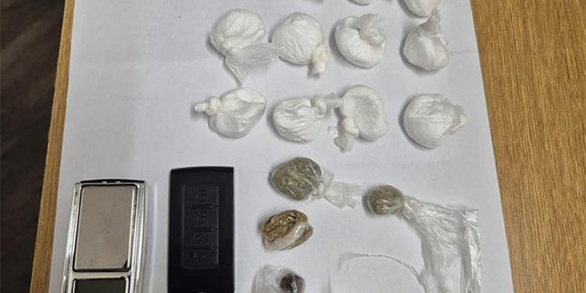 Šibenska policija uhvatila muškarca s drogom: Imao je marihuanu, amfetamin i hašiš