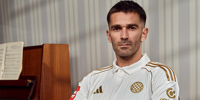 HNK Hajduk i adidas predstavili treći dres za sezonu 2025./2026. povodom stote obljetnice 'Kraljice lopte'