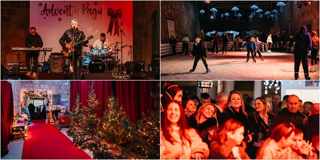 FOTOGALERIJA Prvi adventski vikend u Pagu: Otvorena Zimska čarolija na Pijaci