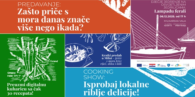 Milna organizira cooking show i lansira digitalnu riblju kuharicu