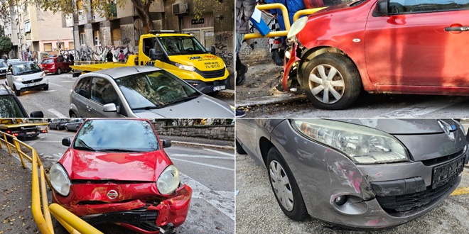 FOTO Na križanju Vukovarske i Tolstojeve prometna nesreća