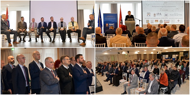Počela dvodnevna međunarodna konferencija Sigurnost povijesnih gradova 2025. u Solinu: Što je zajedničko Splitu, Šibeniku, Zadru i Dubrovniku?