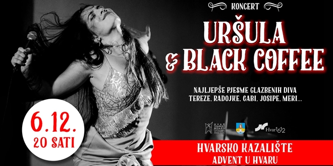 Uršula Najev & Black Coffee stižu u Hvar