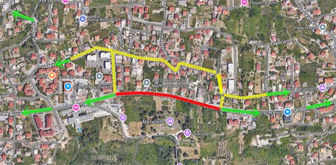 Od ponedjeljka se zatvara dio Ulice don Frane Bulića u Solinu