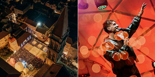FOTO Spektakularnim koncertom Adija Šoše otvorena osma Zimska Adventura u Trogiru. Večeras grupa Valentino