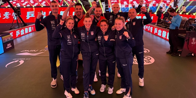STOLNI TENIS Hrvatska šesta na Svjetskom kupu, korak do senzacije