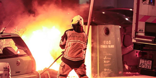 PONOVNO Rano jutros u Splitu gorjeli kontejneri