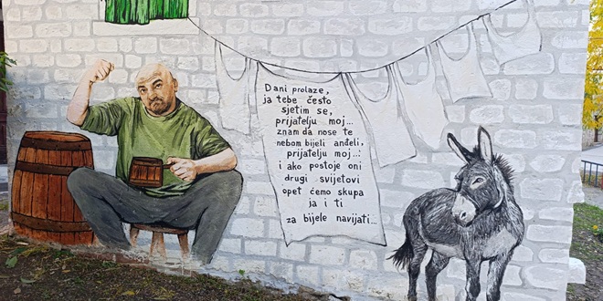FOTO/VIDEO Jurka dobio mural u Radunici
