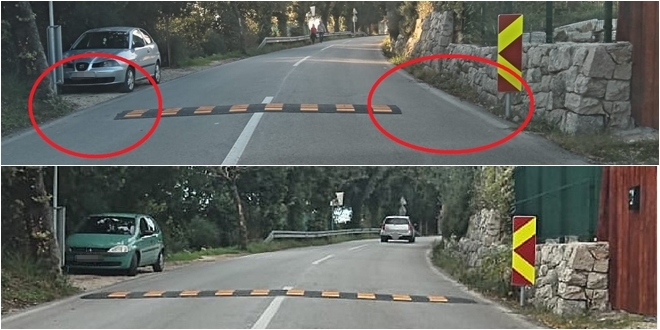 DRUŠTVO MARJAN Nestali vanjski dijelovi uspornika na Meštrovićevom šetalištu 