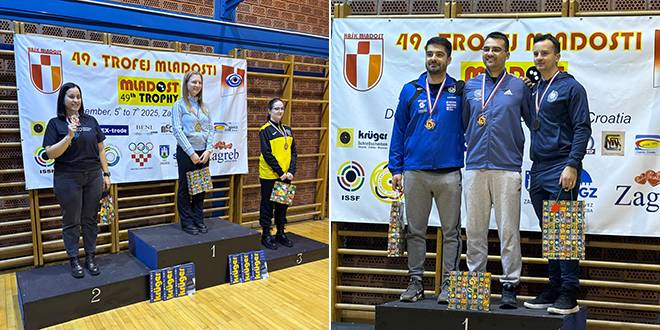 PUN KUFER MEDALJA Strijelci Dalmacijacementa poharali 49. Trofej Mladosti u Zagrebu