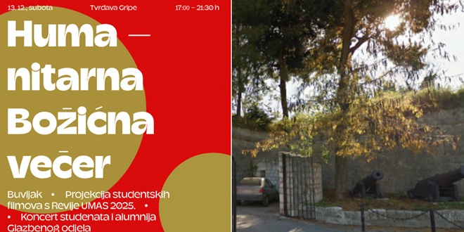 Humanitarna božićna večer na Tvrđavi Gripe