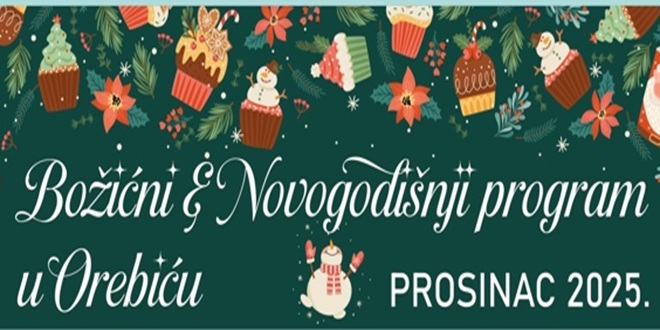 OREBIĆ Pripremljen bogat božićni i novogodišnji program