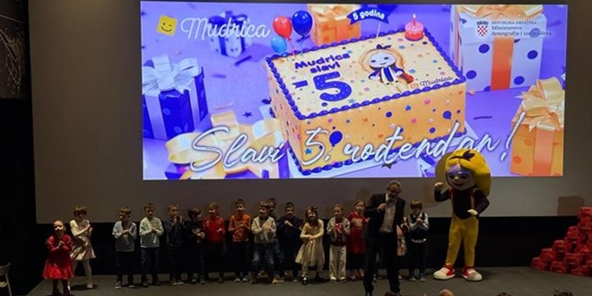 Obilježen 5. rođendan e-dječje kartice Mudrica