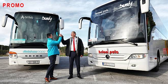 Arriva i Brioni udružili snage: Na pojedinim linijama i do 28 polazaka dnevno, karte od 2,5 eura