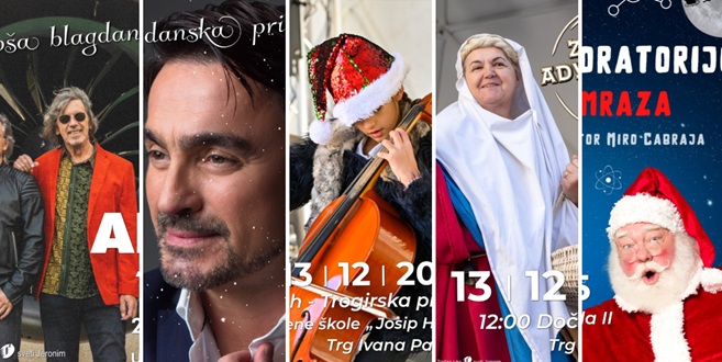 Drugi adventski vikend u Trogiru donosi spektakl na Zimskoj Adventuri